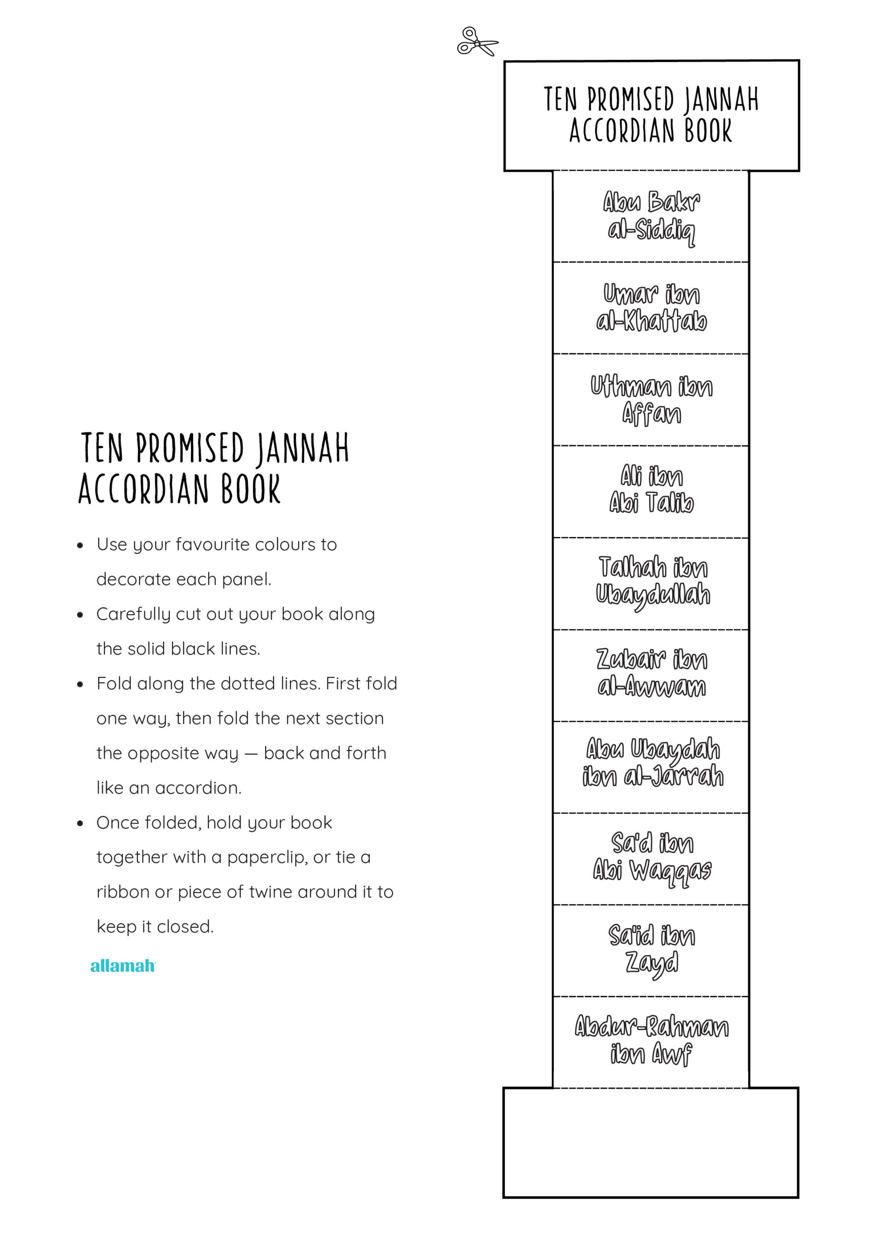10 Promised Jannah Craft – Welcome to Allamah